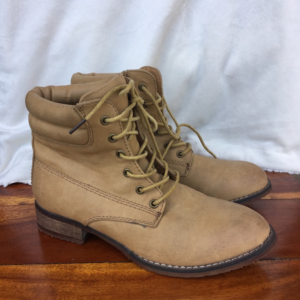 Tan colored boots